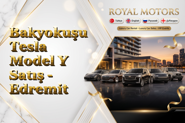 Bakyokuşu Tesla Model Y Satış - Edremit