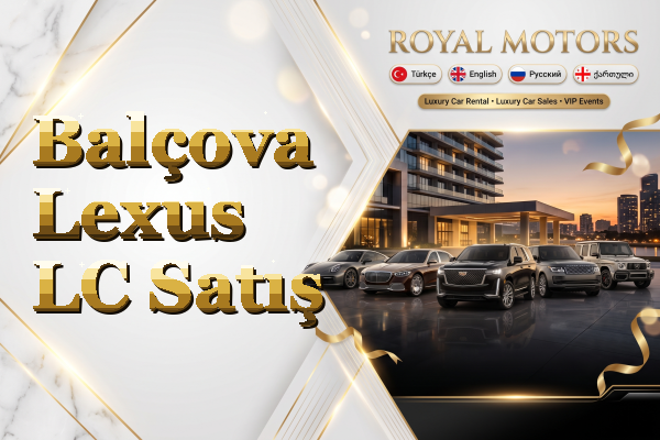 Balçova Lexus LC Satış