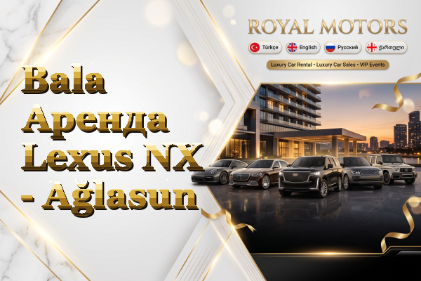 Bala Аренда Lexus NX - Ağlasun
