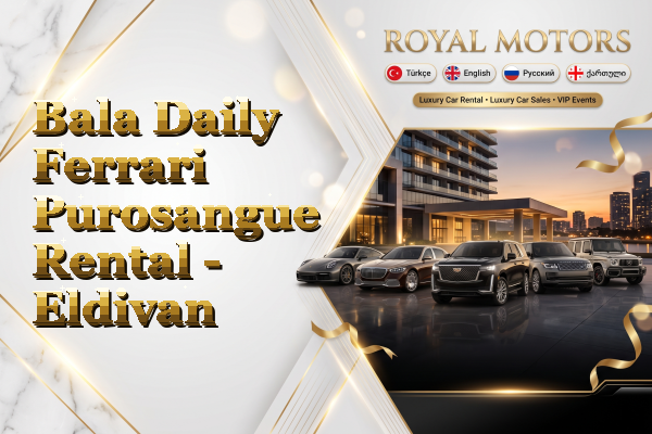 Bala Daily Ferrari Purosangue Rental - Eldivan