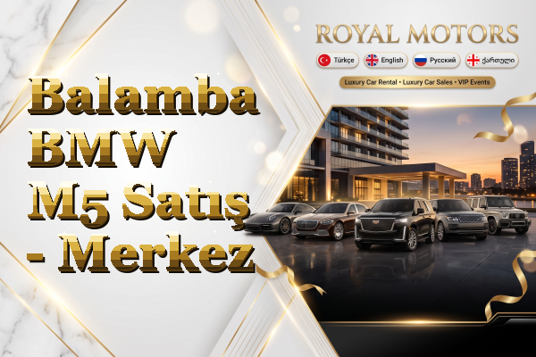 Balamba BMW M5 Satış - Merkez
