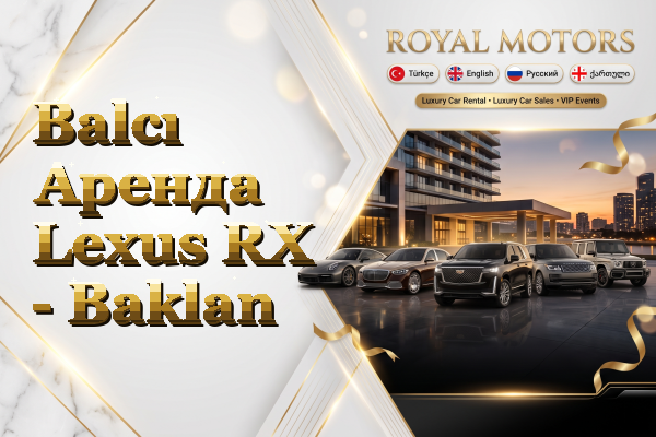 Balcı Аренда Lexus RX - Baklan
