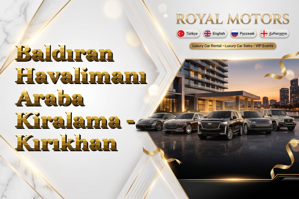 Baldıran Havalimanı Araba Kiralama - Kırıkhan