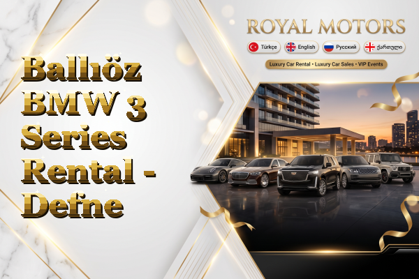 Ballıöz BMW 3 Series Rental - Defne
