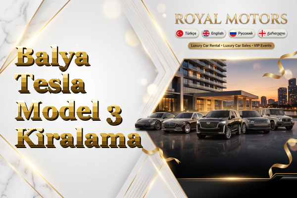 Balya Tesla Model 3 Kiralama