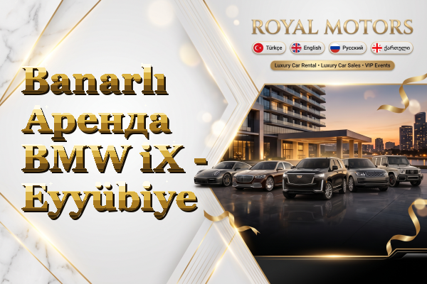 Banarlı Аренда BMW iX - Eyyübiye