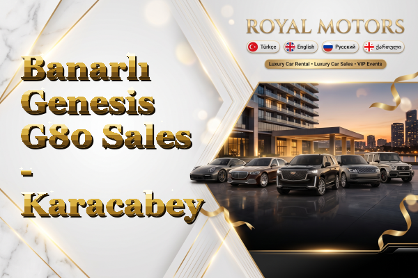 Banarlı Genesis G80 Sales - Karacabey