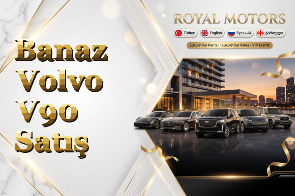 Banaz Volvo V90 Satış
