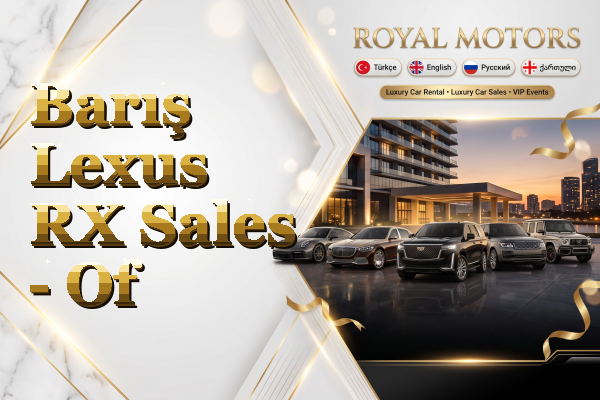 Barış Lexus RX Sales - Of
