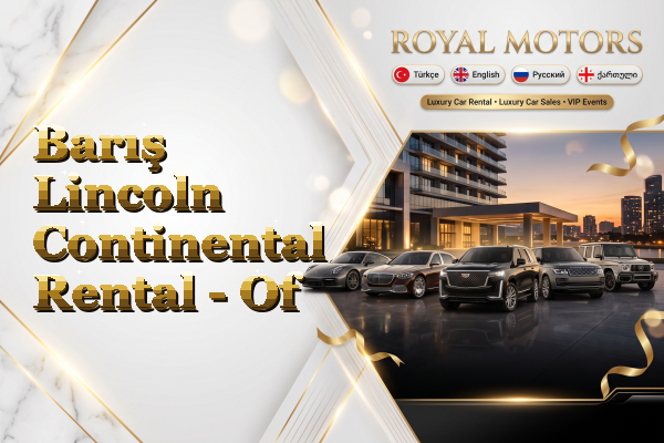 Barış Lincoln Continental Rental - Of