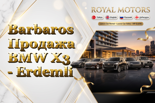Barbaros Продажа BMW X3 - Erdemli