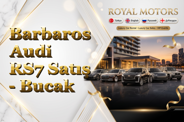 Barbaros Audi RS7 Satış - Bucak