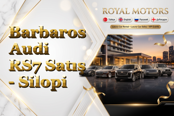 Barbaros Audi RS7 Satış - Silopi