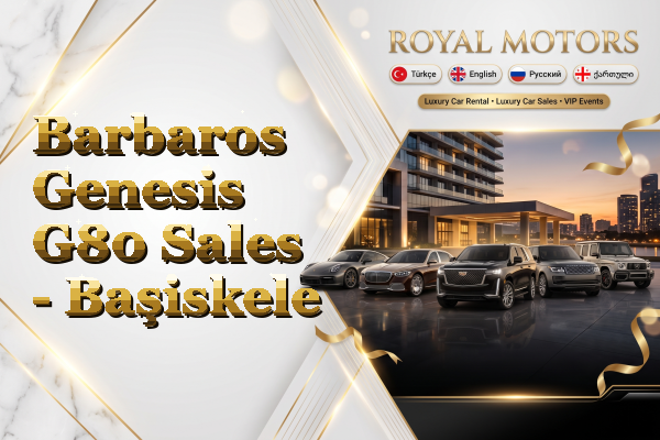 Barbaros Genesis G80 Sales - Başiskele