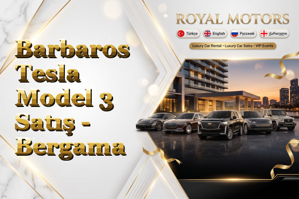 Barbaros Tesla Model 3 Satış - Bergama