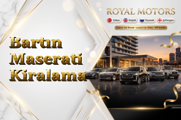 Bartın Maserati Kiralama