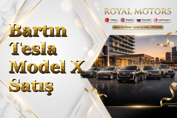 Bartın Tesla Model X Satış