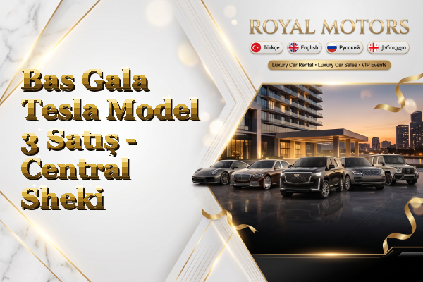 Bas Gala Tesla Model 3 Satış - Central Sheki