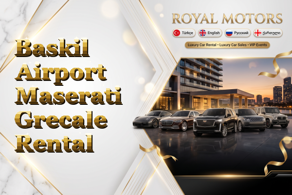 Baskil Airport Maserati Grecale Rental