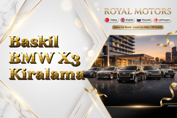 Baskil BMW X3 Kiralama