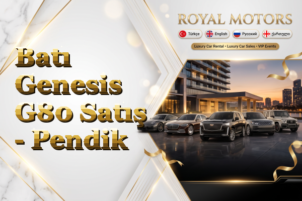 Batı Genesis G80 Satış - Pendik