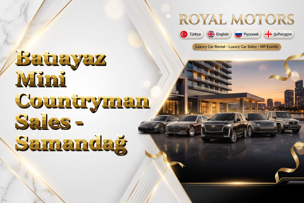 Batıayaz Mini Countryman Sales - Samandağ
