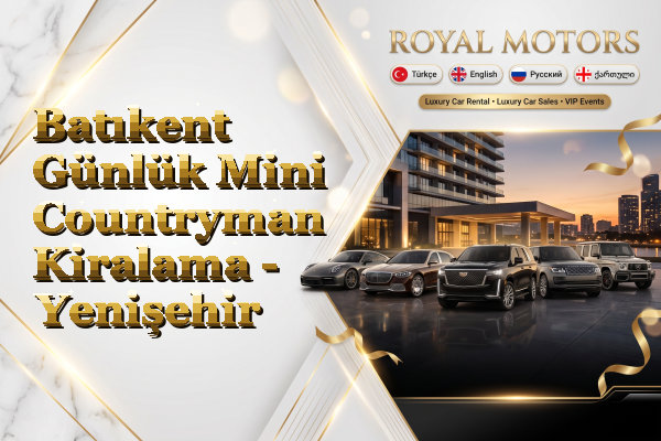 Batıkent Günlük Mini Countryman Kiralama - Yenişehir