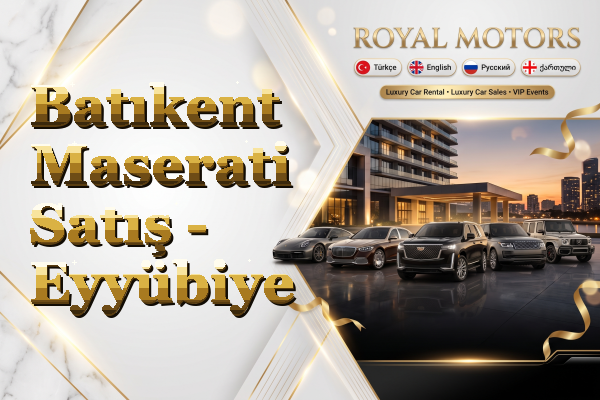 Batıkent Maserati Satış - Eyyübiye