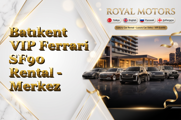Batıkent VIP Ferrari SF90 Rental - Merkez