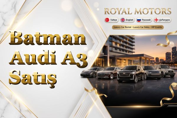 Batman Audi A3 Satış