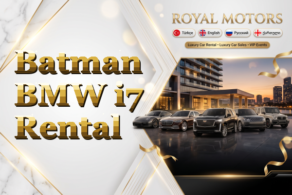 Batman BMW i7 Rental