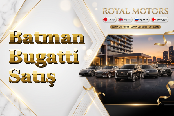 Batman Bugatti Satış