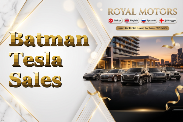 Batman Tesla Sales