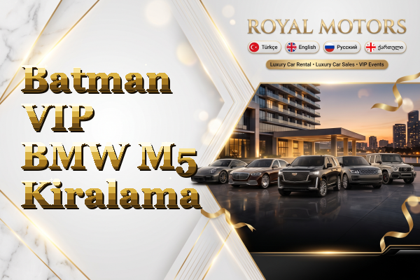 Batman VIP BMW M5 Kiralama