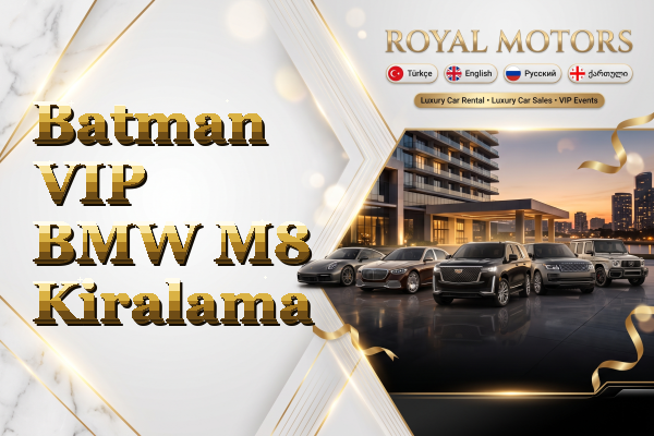 Batman VIP BMW M8 Kiralama