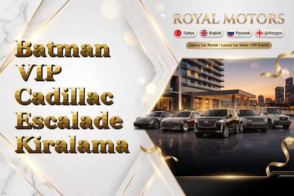 Batman VIP Cadillac Escalade Kiralama