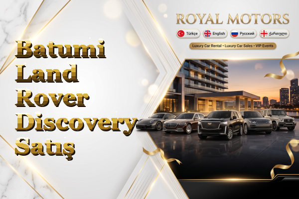 Batumi Land Rover Discovery Satış