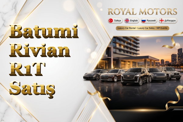 Batumi Rivian R1T Satış