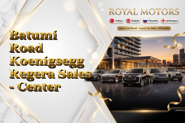 Batumi Road Koenigsegg Regera Sales - Center