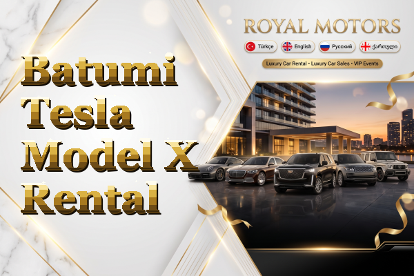 Batumi Tesla Model X Rental