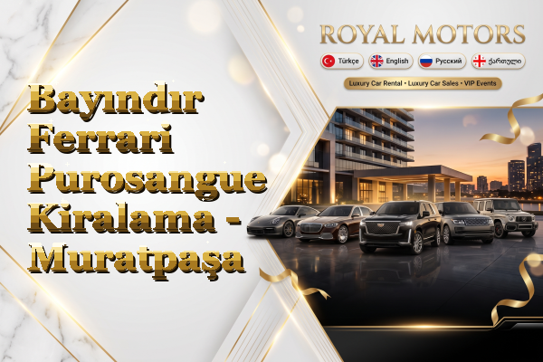 Bayındır Ferrari Purosangue Kiralama - Muratpaşa