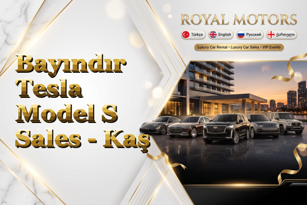 Bayındır Tesla Model S Sales - Kaş