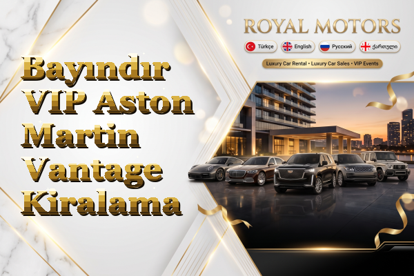 Bayındır VIP Aston Martin Vantage Kiralama