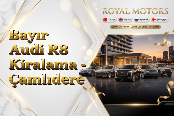Bayır Audi R8 Kiralama - Çamlıdere