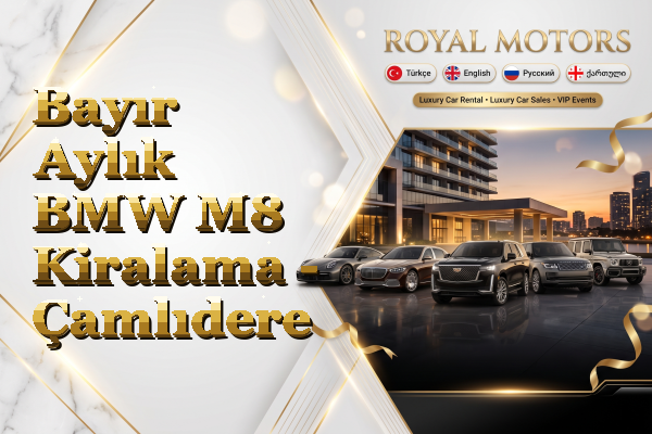 Bayır Aylık BMW M8 Kiralama - Çamlıdere