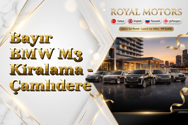 Bayır BMW M3 Kiralama - Çamlıdere