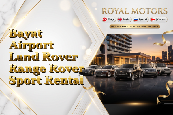 Bayat Airport Land Rover Range Rover Sport Rental