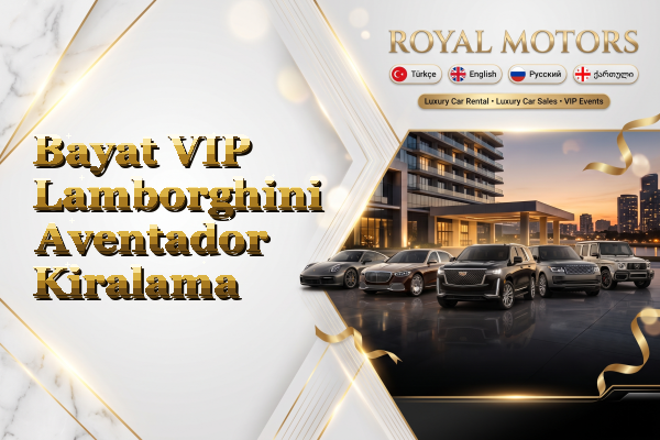 Bayat VIP Lamborghini Aventador Kiralama
