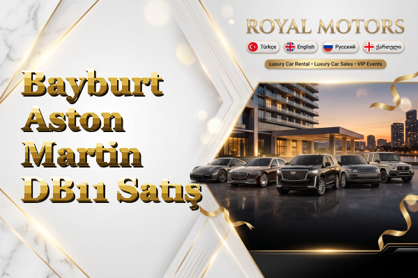 Bayburt Aston Martin DB11 Satış
