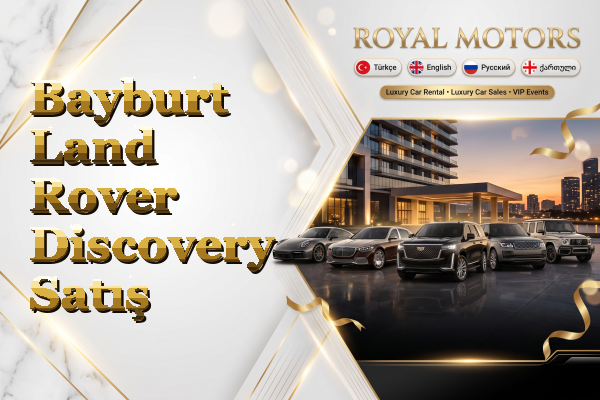 Bayburt Land Rover Discovery Satış